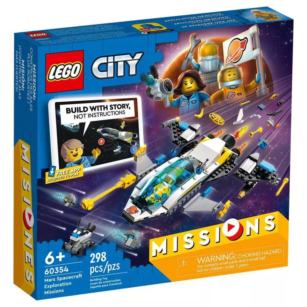 Lego Mars Spacecraft Exploration Missions 60354